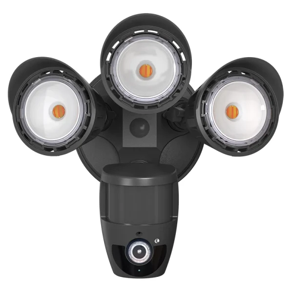 Security Light with Camera - WG App, 30W, 3000K/4000K/5000K - SL-30W-MCT-BK-CAM
