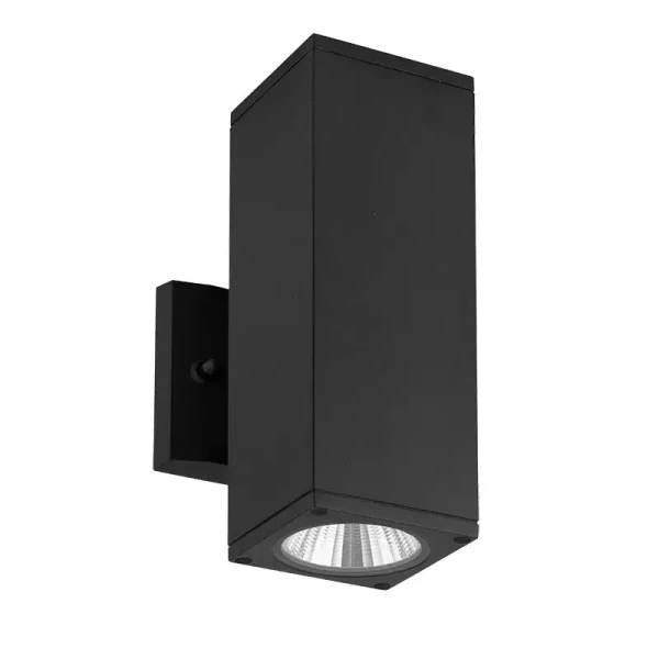 4" LED MCT Square Wall Mount Cylinder Lights, 24W, 3000K/4000K/5000K - WMCS-UDL-MCT-BN-DT