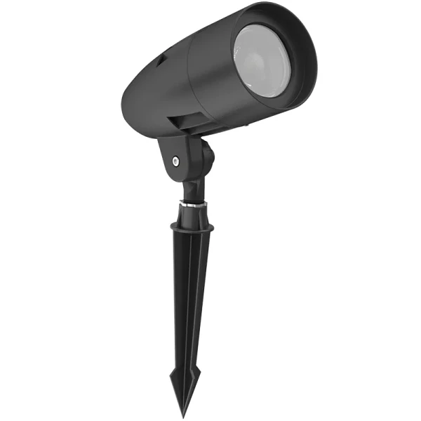 12V LED X-Gen Bullet Flood Lights with Integrated Photocell, 10W/20W/30W, 3000K/4000K/5000K - FLVXPRO-MD-10-30W-MCTPB-BK