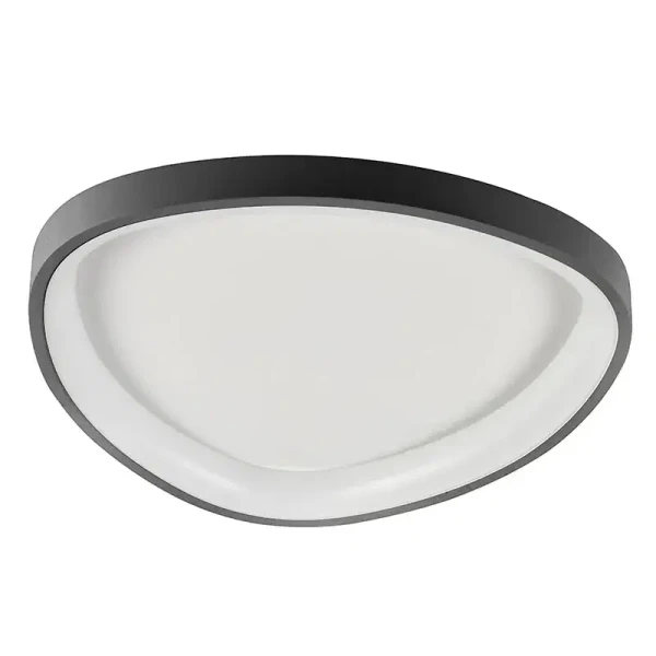 120V Flush Mount Fixtures, 20W, 2700K/3000K/3500K/4000K/5000K - FMHT-16-MCT5-BK