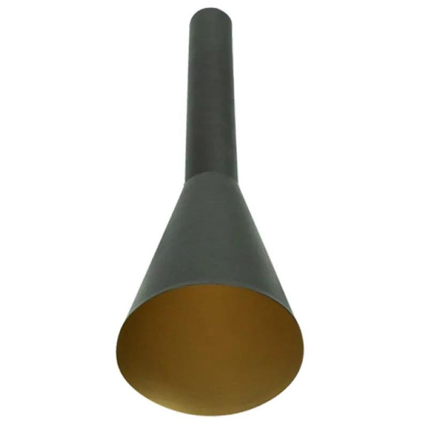 Westgate Manufacturing 2 inch Architectural Ceiling & Suspended Cylinders Replacement Lens - CMC2-DCR-BG, black cylindrical lens for ceiling and suspended lighting fixtures