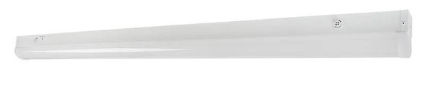 Westgate Manufacturing Builder Series 8Ft Narrow Strip, 50W, 3500K/4000K/5000K - LSN-8FT-50W-MCTP-D, LED strip light in white finish for commercial and industrial lighting applications.