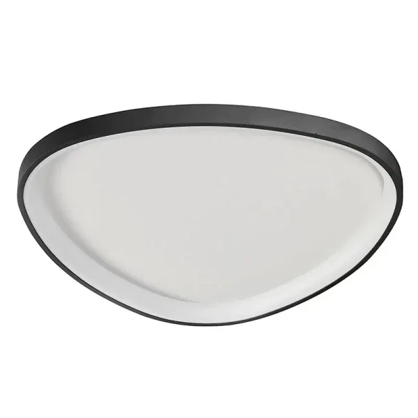 120V Flush Mount Fixtures, 30W, 2700K/3000K/3500K/4000K/5000K - FMHT-20-MCT5-BK