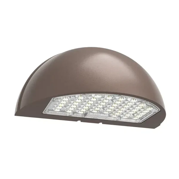 Half-Moon Wall Pack-Power & CCT Adjustable, 48W/64W/80W, 3000K/4000K/5000K - WPMX-48-80W-MCTP-SR