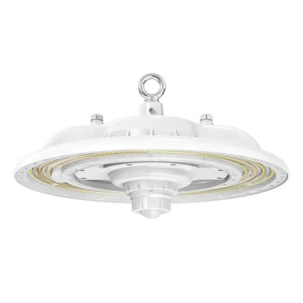 Sensor-Ready IP69 UFO High Bay for Food and Chemical Facilities, 100W/120W/150W, 3000K/4000K/5000K - UHXF-100-150W-MCTP-SR