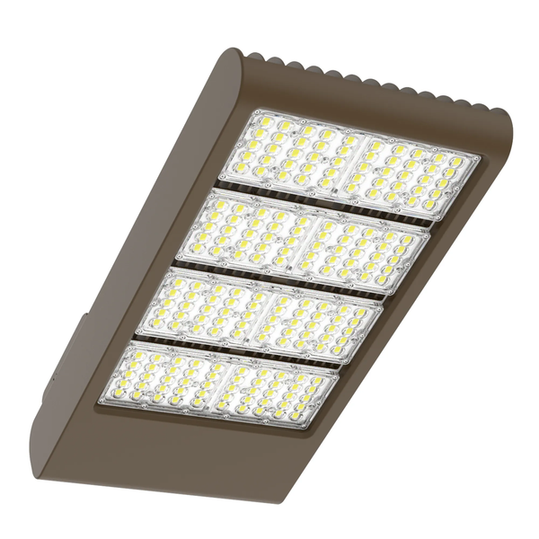 Large 480V Photocell Ready Power-Adjustable Flood/Area Light - LFX-LG-80-150W-MCTP-480V-SC