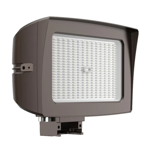 Spec Signature Maximum-Feature Round-Back Flood Lights, 75W/100W/150W, 3000K/4000K/5000K - LF4MAX-LG-150W-MCTPB-P-480V