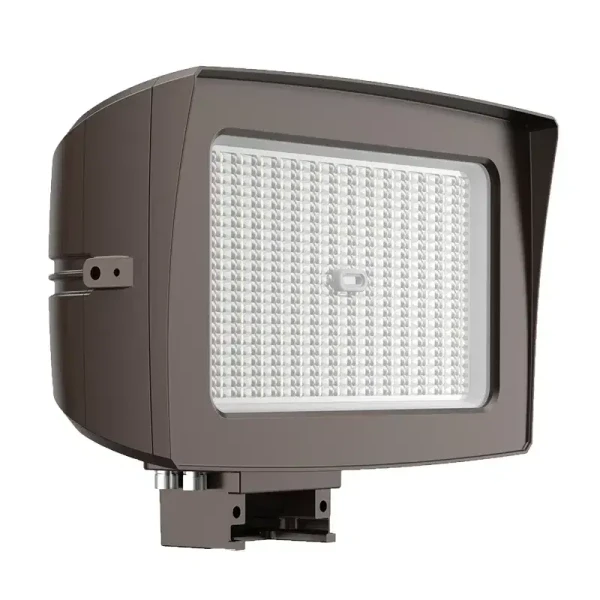 Spec Signature Maximum-Feature Round-Back Flood Lights, 75W/100W/150W, 3000K/4000K/5000K - LF4MAX-LG-150W-MCTPB-P-480V