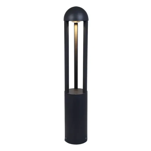 41" Round Bollard Open Design Lights, 10W/18W/25W, 3000K/4000K/5000K - BOL-608RD-41-MCTP-BK