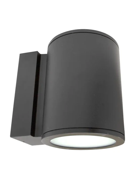 8" LED MCT Large Wall Mount Cylinder Lights - WMC8-DL-MCT-BK-D
