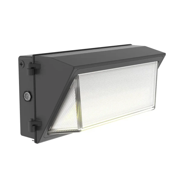 Adjustable Traditional Glass Lens Wall Pack with Emergency Backup, 100W/120W/150W, 3000K/4000K/5000K - WMXE-LG-100-150W-MCTP-P-EM