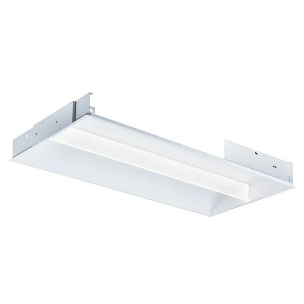 Westgate Manufacturing Architectural Advanced Blade Design Troffer Lights, 30W/40W/50W, 3000K/3500K/4000K/5000K - LTRL-2X4-MCTP4, modern rectangular LED troffer light suitable for commercial or office ceiling installations with advanced blade design for efficient lighting.