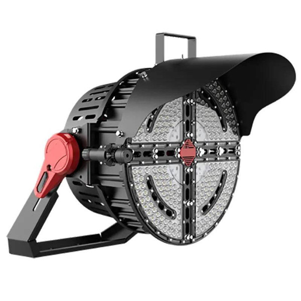 Westgate Manufacturing LED Stadium/Building Facade Food Lights, 600W, 5000K - SFX-G9-600W-30D-50K, with adjustable mounting bracket and high-intensity LED array for outdoor stadium and building facade illumination.