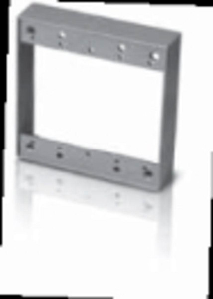 Westgate Manufacturing 2 GANG W/P EXTENSION RING, metal electrical box extension ring for wall mounting.
