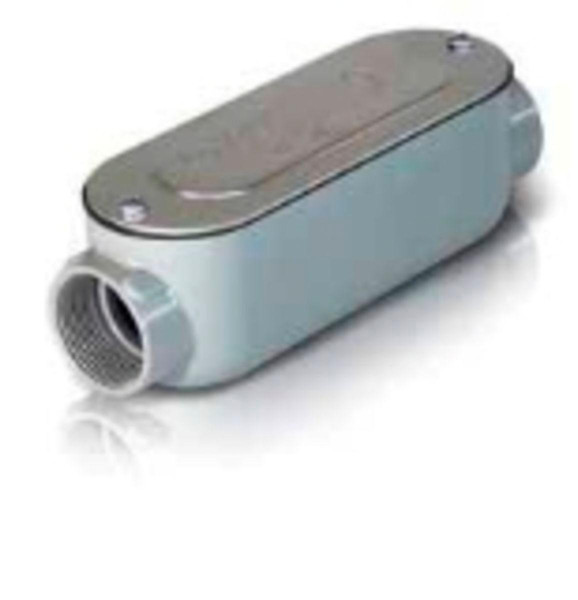 Westgate Manufacturing THREADED CONDUIT BODY, TYPE C - metallic electrical conduit fitting with threaded openings for secure connection.
