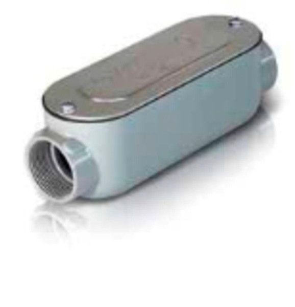 Westgate Manufacturing THREADED CONDUIT BODY, TYPE C - metallic electrical conduit fitting with threaded openings for secure connection.