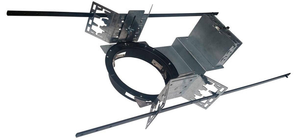 Westgate Manufacturing 4-Inch Commercial Recessed Light Housing, industrial metal lighting fixture for ceiling installations.