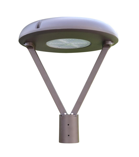 Westgate Manufacturing Auxiliary Second Arm, industrial lighting fixture with a circular LED light and metallic support arms.