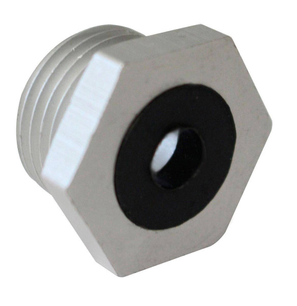Westgate Manufacturing 1/2 Thread for LF Series, metallic threaded fitting with black interior for pipe connection.