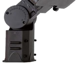 SLG Lighting Adjustable Slipfitter Mount for 2-2½ inch, two sets of screws, Dark Bronze, adjustable lighting fixture mount for outdoor use.
