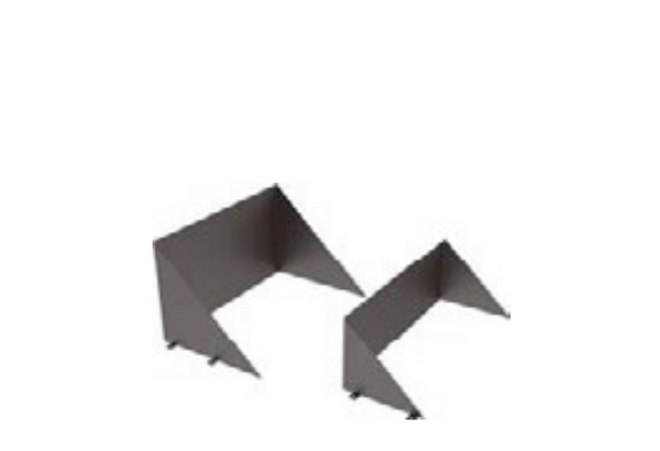 External Glare Shield for ALW Medium Area Light, Dark Bronze