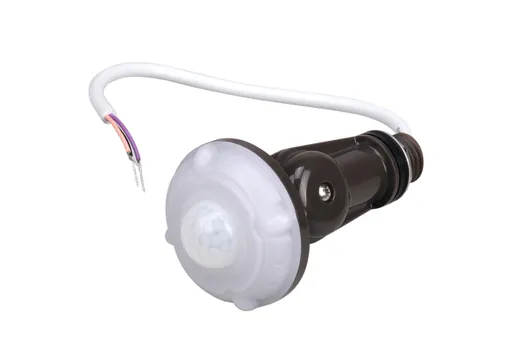 Halco DCPIR-OUT-BZ-23 39883 DC Bi-Level PIR Motion Sensor Outdoor Rated (for LPWP-2 and LPWP-3) with Adjustable Arm Bronze Bracket (Requires Remote 24876 to