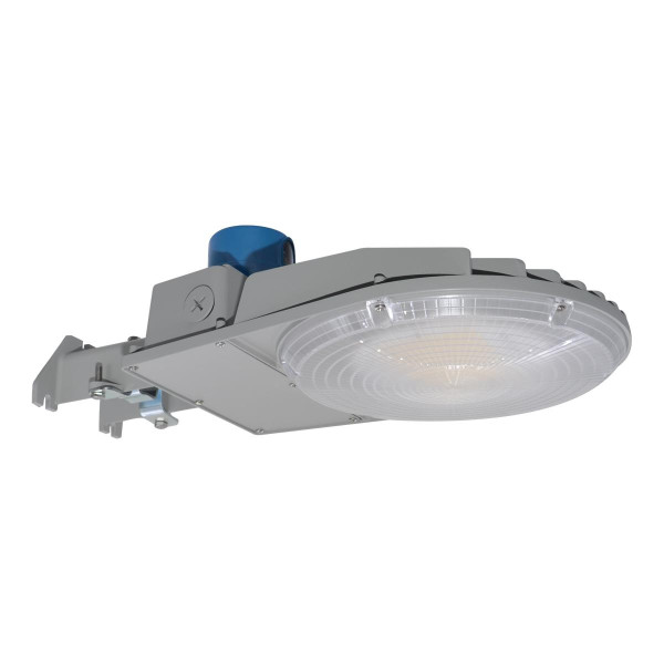 Eiko Dusk to Dawn 120/100/80W 80CRI 30/40/50K 120-277V 0-10V Dimming NEMA Photocell, industrial outdoor LED wall pack with dusk to dawn photocell and dimming capabilities.