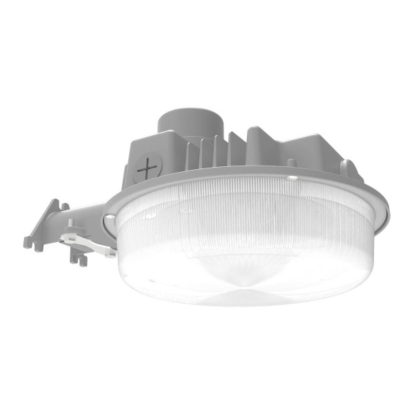 Eiko Dusk to Dawn 60/40/20W 80CRI 30/40/50K 120-277V 0-10V Dimming NEMA Photocell, outdoor LED light fixture with dusk to dawn automation, 80 CRI, available in 30K, 40K, 50K color temperatures, and compatible with 120-277V voltage range.