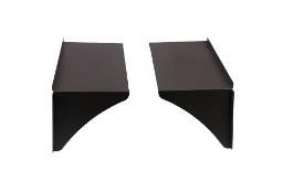 Halco SekTor Backlight Shield 100W 150W, black backlight shield parts designed for lighting protection.