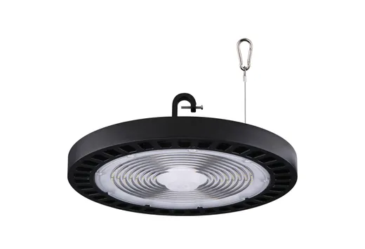 Halco ProLED Essential Round Highbay 200W 5000K Univeral Voltage 120-277VAC 0-10V Dimming Black