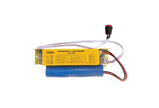 Halco EM Driver - Emergency Battery Backup 8W 120 277V Lifep04 Battery 90 Minute Backup
