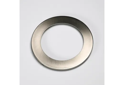 Halco Flat Smooth Replacement Trim 6in Satin Nickel for Slim Downlights (CSDL, FSDLS)