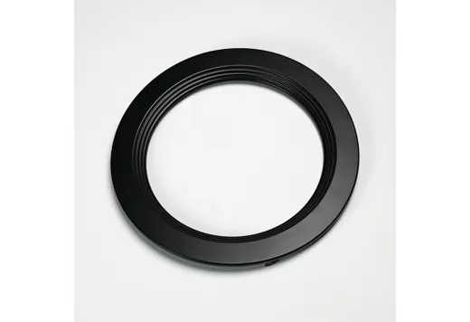 Halco Recessed Baffle Replacement Trim 8in Black for Slim Downlights (CSDL, DFDLS)
