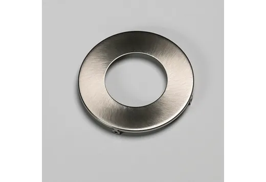Halco Flat Smooth Replacement Trim 3in Satin Nickel for Slim Downlights (CSDL, FSDLS)