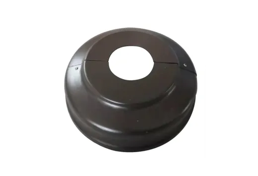Halco Replacement 4in Round Base Cover for Pole Mount (2-piece for easy installation) - Included with Pole Kit