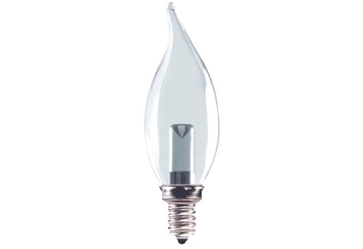 Halco LED Decorative Chandelier (CA10) Bulb Candelabra (E12) Base 120V 25 Lumen 25000 hours 82 CRI Dimmable