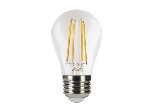 Halco LED Filament A15 Bulb Medium (E26) Base 2700K 5W 450 Lumens (40W Equiv) Clear Dimmable T20 Gen-4