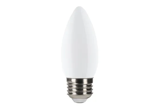 Halco LED Filament Bullet B11 Bulb Medium (E26) Base 2700K 8.8W 800 Lumens (75W Equiv) Frosted Dimmable T20 Gen-4