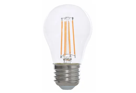 LED A-Shape (A15) Filament Bulb Clear Medium (E26) Base 120V 450 Lumen 15000 hours 82 CRI Dimmable - 85035