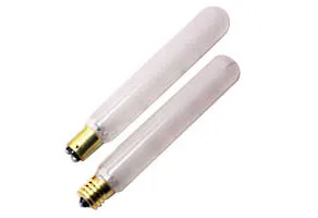 T6 Incandescent Tube 20W 2700K Intermediate Base 130V Frosted Dimmable