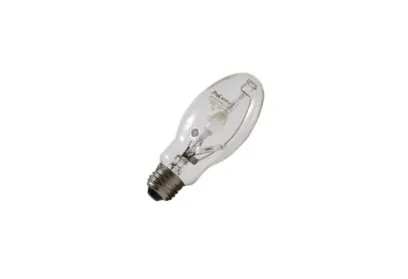 HID Metal Halide Pulse Start Clear ED17 Bulb Medium (E26) Base 50W 4000K Pulse Start Dimmable - 108228