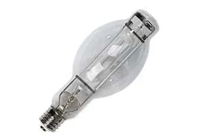 HID Metal Halide Pulse Start Clear BT37 Bulb Mogul Base 1000W 4000K Pulse Start Dimmable - 60015