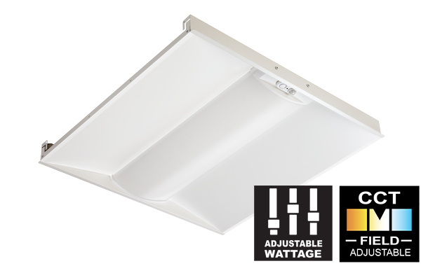 Aleo Lighting LT-CD-14-UXL-30/8CT G6 (SR/RC) – Slim Volumetric Troffer, 1' x 4', 20W / 25W / 30W, 3500K / 4000K / 5000K