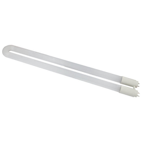 Eiko Type A/B Dual Mode 1-5/8 inch U-Bend LED Light, white tubular lamp with 13W, 2000 lumens, 4000K cool white color temperature, 80+ CRI, non-dimmable.