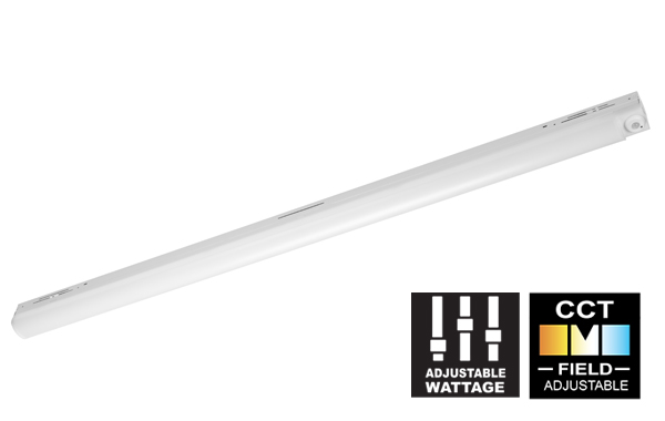 Aleo Lighting LSX-4-UXH-40/8CT G5-SB (SR/RC) – Super Slim Linear LED Strip, 4', 25W / 30W / 40W, 3500K / 4000K / 5000K