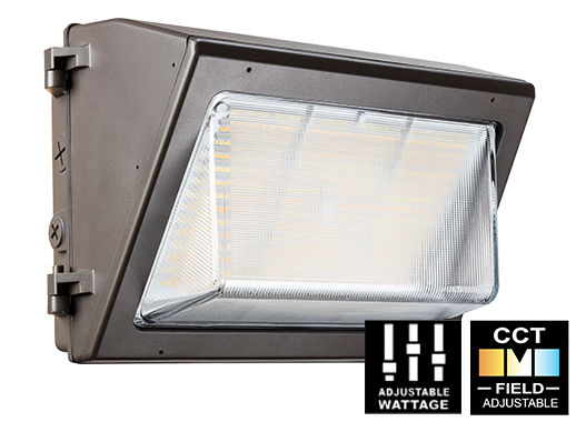 Aleo Lighting WPE-80UX/CT – Outdoor LED Traditional Wall Pack, 50W / 70W / 80W, 3000K / 4000K / 5000K