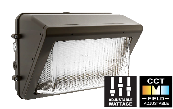 Aleo Lighting WPE-120UX/CT (TAA) – Outdoor LED Traditional Wall Pack, 80W / 100W / 120W, 3000K / 4000K / 5000K