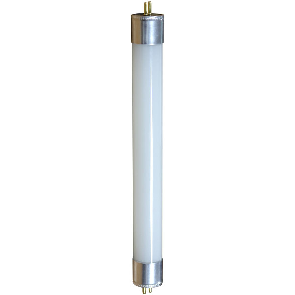 Eiko LED Glass Bypass/Line Voltage Double Ended T5 6 Inch 2W-150LM 4000K 80+CRI Bi-Pin F4T5/CW, LED fluorescent tube light for energy-efficient lighting.