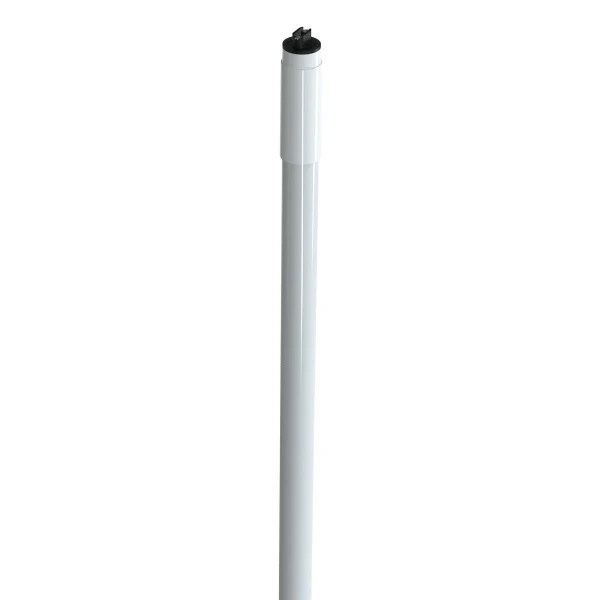 Eiko Glass Bypass/Line Voltage Double-Ended T8 LED Tube Light, 8FT, 40W, 5500 lumens, 4000K color temperature, 80 CRI, R17D base, suitable for 120-277V electrical systems.