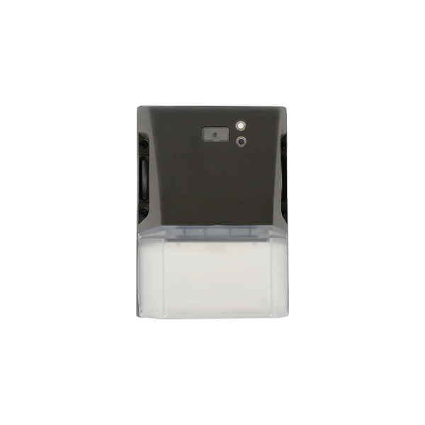 EarthTronics LWPMWS25CCTBK1EM – Wall Pack Mini 3375 LM Color & Watt Selectable EM Backup